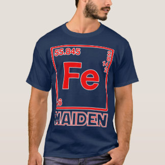 Camiseta Fe Maiden Iron Element Fe Parody