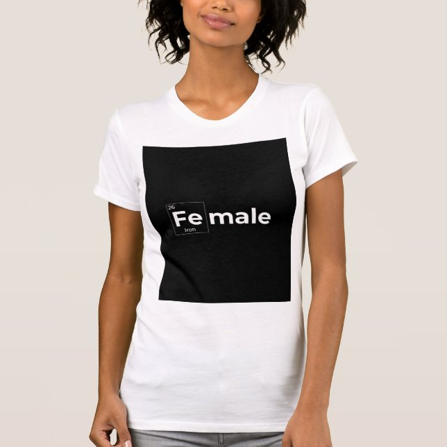 Camiseta Fe Masculino- Camisa-T feminina (Frente)
