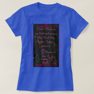 Camiseta fé, mulheres, beleza