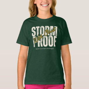 Camiseta Fé no Evangelho Jesus Cristo Oração Verde Gráfico