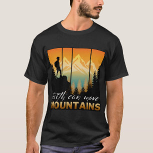 Camiseta Fé Pode Mover Montanhas
