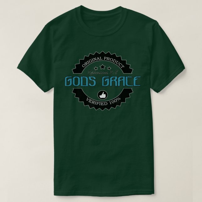 Camiseta Fé Religiosa Cristã T Éfesianos 28 Deuses Gra (Frente do Design)