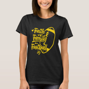 Camiseta Fé Religiosa Família Futebol 1