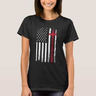 Camiseta Fé Sobre o Medo Cristão Inspirador Vintage Nós