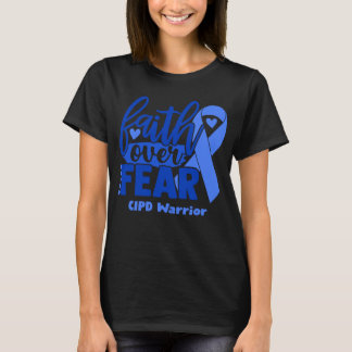 Camiseta Fé sobre o medo da consciência CIPD