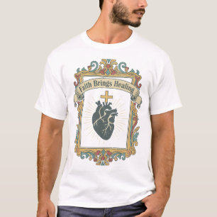 Camiseta Fé Traz CuraCamiseta