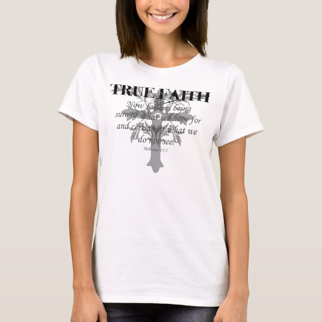 Camiseta Fé verdadeira (Frente)
