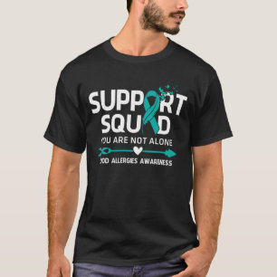 Camiseta Fea de Sensibilização para Alergias à Comida de Es