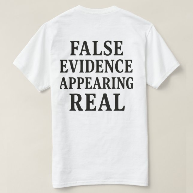 CAMISETA FEAR (Verso do Design)