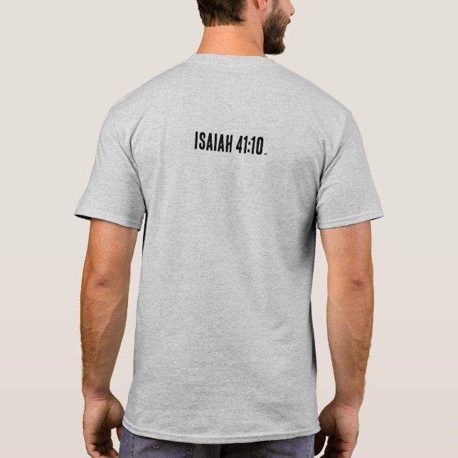 Camiseta Fear Nothing Isaiah 41:10  (Verso)