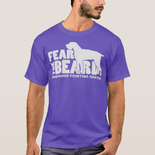 Camiseta Fear the Beard Wirehaired Pointing Griffon Dog