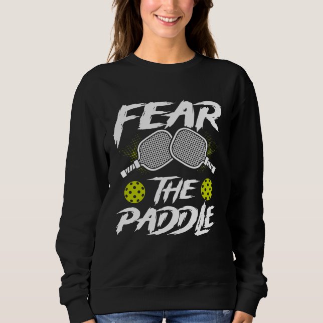 Camiseta Fear The Paddle Backprint  Pickleball (Frente)