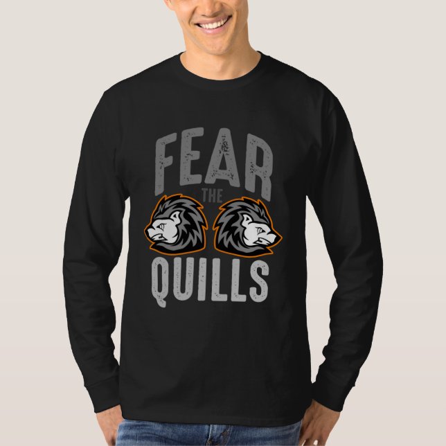 Camiseta Fear The Quill  Porcupine (Frente)