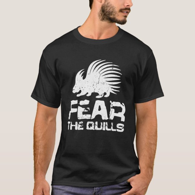 Camiseta Fear The Quill  Porcupine (Frente)