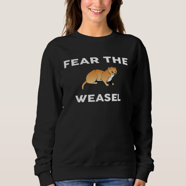 Camiseta Fear The WEASEL  WEASELS (Frente)