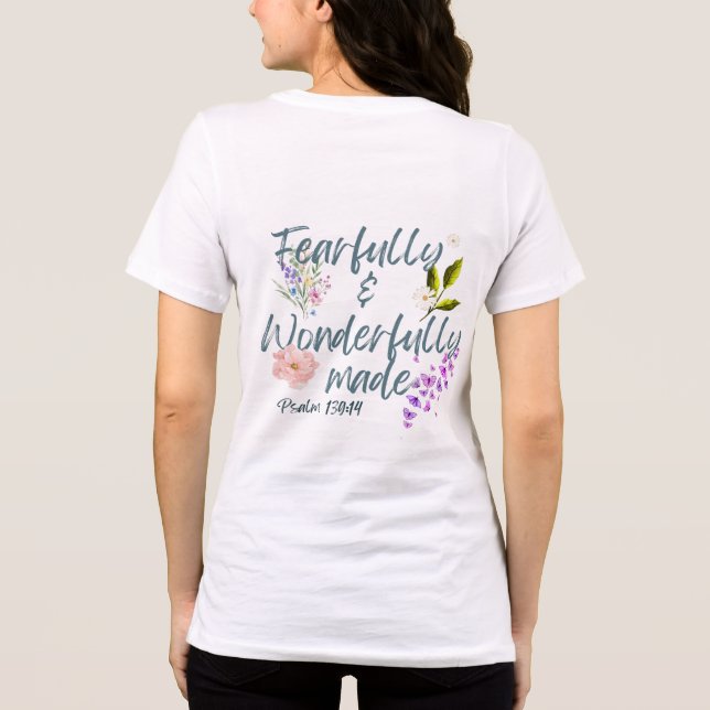 Camiseta Fearfully & Wonderfully made (Verso)