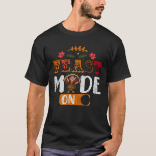 Camiseta Feast Mode On Family Kids Matching Thanksgiving