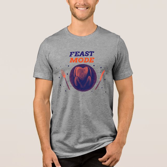 Camiseta Feast Mode – Thanksgiving Dinner Shirt (Frente)