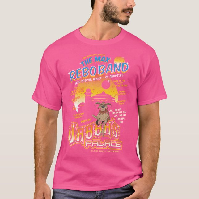 Camiseta Feat Do Palácio De Jabba. A Banda Max Rebo (Tattoi (Frente)