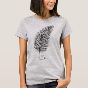 Camiseta Feather Quill a voz dos pensamentos e emoções