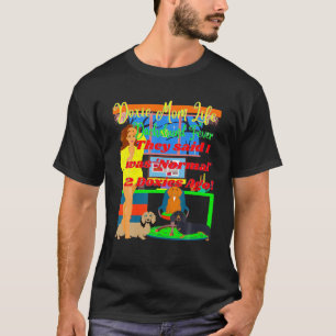 CAMISETA FEBRE DE DACHSHUND DOCE-CASUAL DOCE-DOXE-2 NORMAL