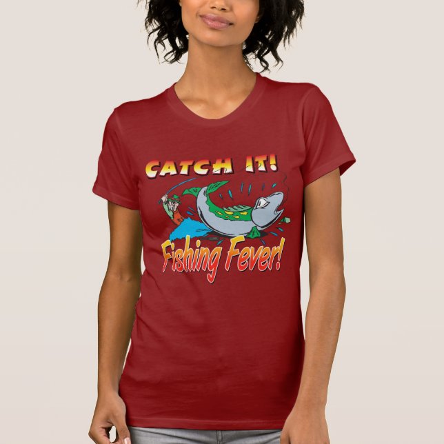 Camiseta Febre de pesca (Frente)