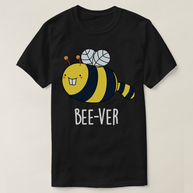 Camiseta Febre Engraçada De Beaver Animal Beaver Pun 1 (Frente do Design)
