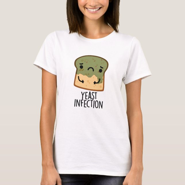 Camiseta Febre Infecção Pão Engraçado (Frente)