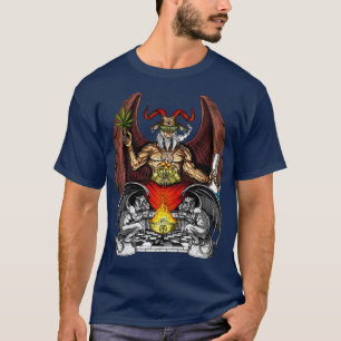 Camiseta Febre Psychedelic Baphomet
