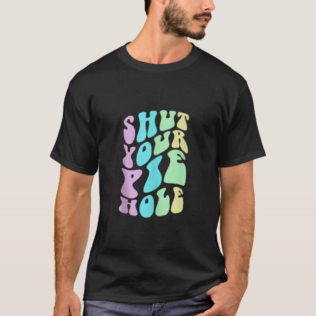CAMISETA FECHAR BURACO DE SUA BURACA... (Frente)