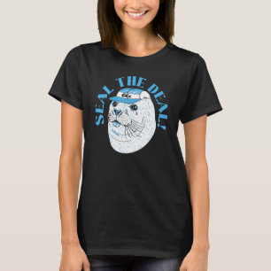 Camiseta Fechar o Negócio Fechar Negociador Biologi Marino 