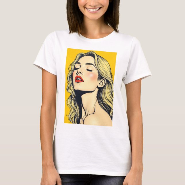 Camiseta Fechar os olhos (Frente)