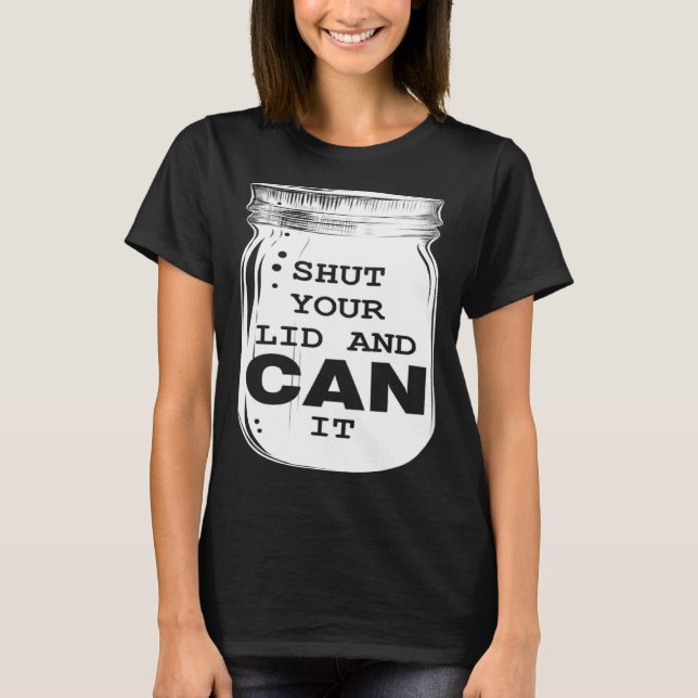 Camiseta feche a tampa e pode fazer 1 (Frente)