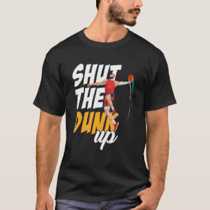Camiseta Feche o basquete de atleta Dunk
