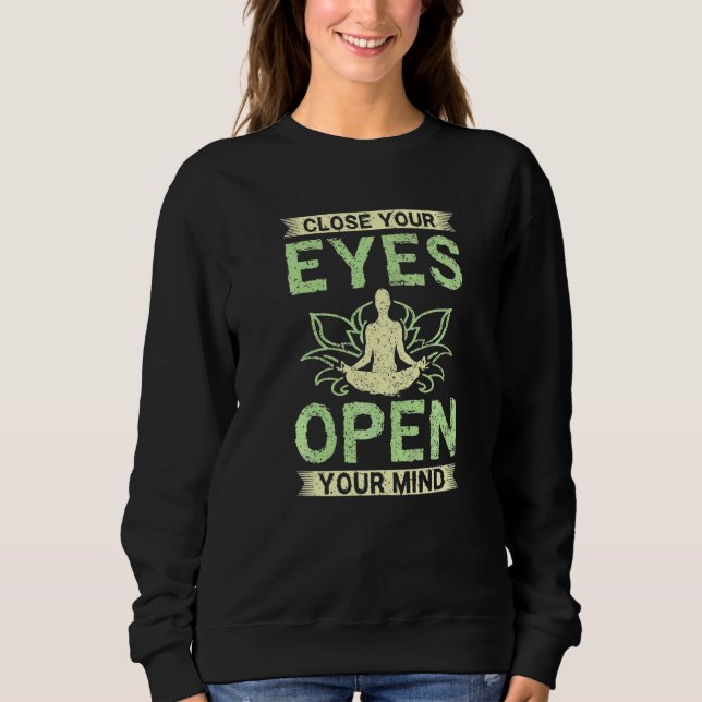 Camiseta Feche os olhos abra sua mente (Frente)