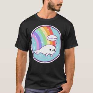 Camiseta Fecho-arco-íris da homologação