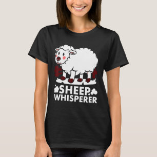 Camiseta Fecho de Fazenda do Aquecedor de Carneiro do Ovino