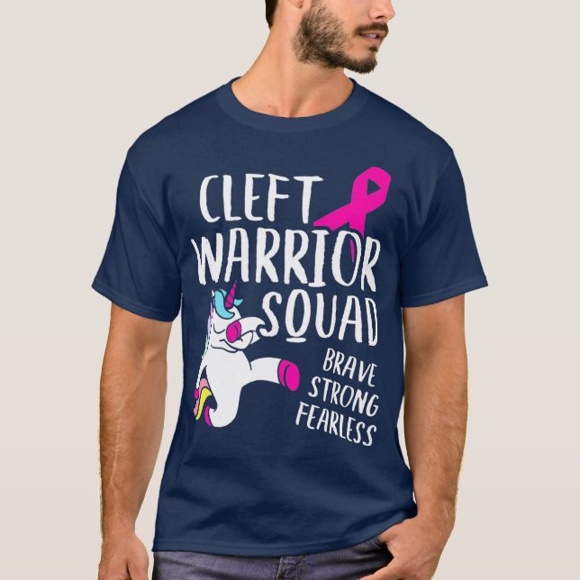 Camiseta Fecho de Lip Warrior de Cleft Forte (Frente)