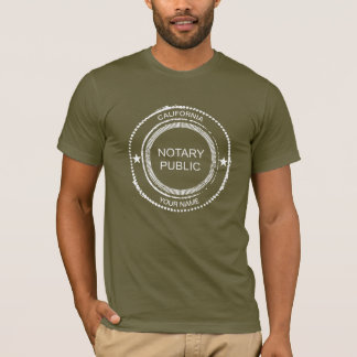Camiseta Fecho em branco na Califórnia personalizado