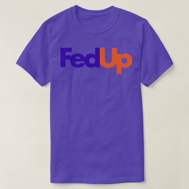 Camiseta Fed Up Mug (Frente do Design)