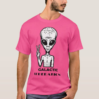 Camiseta Federação Galáctica Federação Galáctica De Aliens