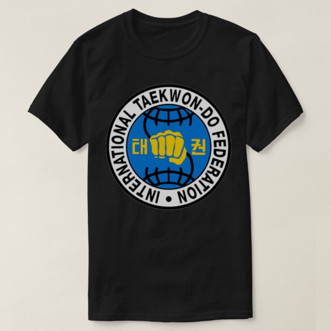 Camiseta Federação Internacional de TaekwonDo ITF (Frente do Design)