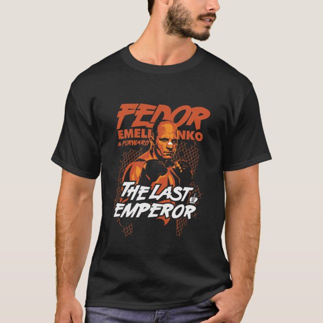 Camiseta Fedor Emelianenko ANIME CARTOON GIFT (Frente)