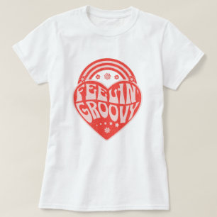 Camiseta Feelin Groovy Flower Child