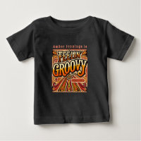 Feelin Groovy Toddler Personalizado Retro 70s