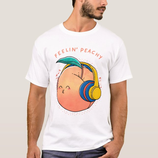 Camiseta Feelin� Peachy  (Frente)
