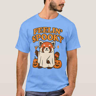Camiseta Feelin' Spooky Red Panda Halloween