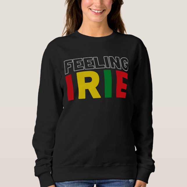 Camiseta Feeling Irie Rastafari Clothing Jamaica Souvenir R (Frente)