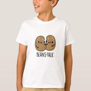 Camiseta Feijão Fala Veggie Cute Bean Pun