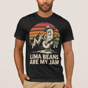 Camiseta Feijão Lima Engraçado É Minha Paixão Vintage Guita